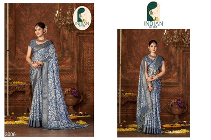 Winter One Indian Attire Dola Silk Sarees