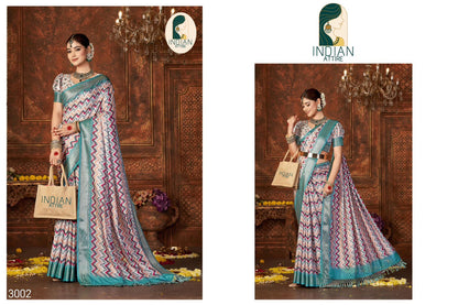Winter One Indian Attire Dola Silk Sarees
