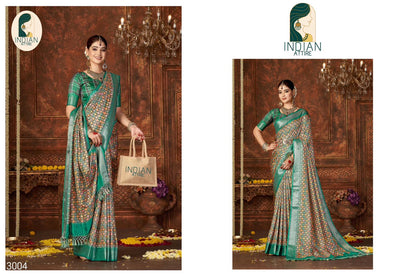 Winter One Indian Attire Dola Silk Sarees
