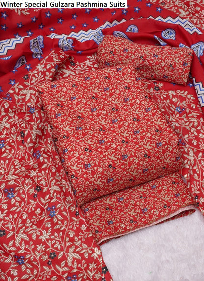 Winter Special Gulzara Pashmina Suits