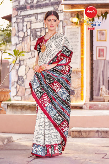 Womaniya Vol 30 Apple Sarees
