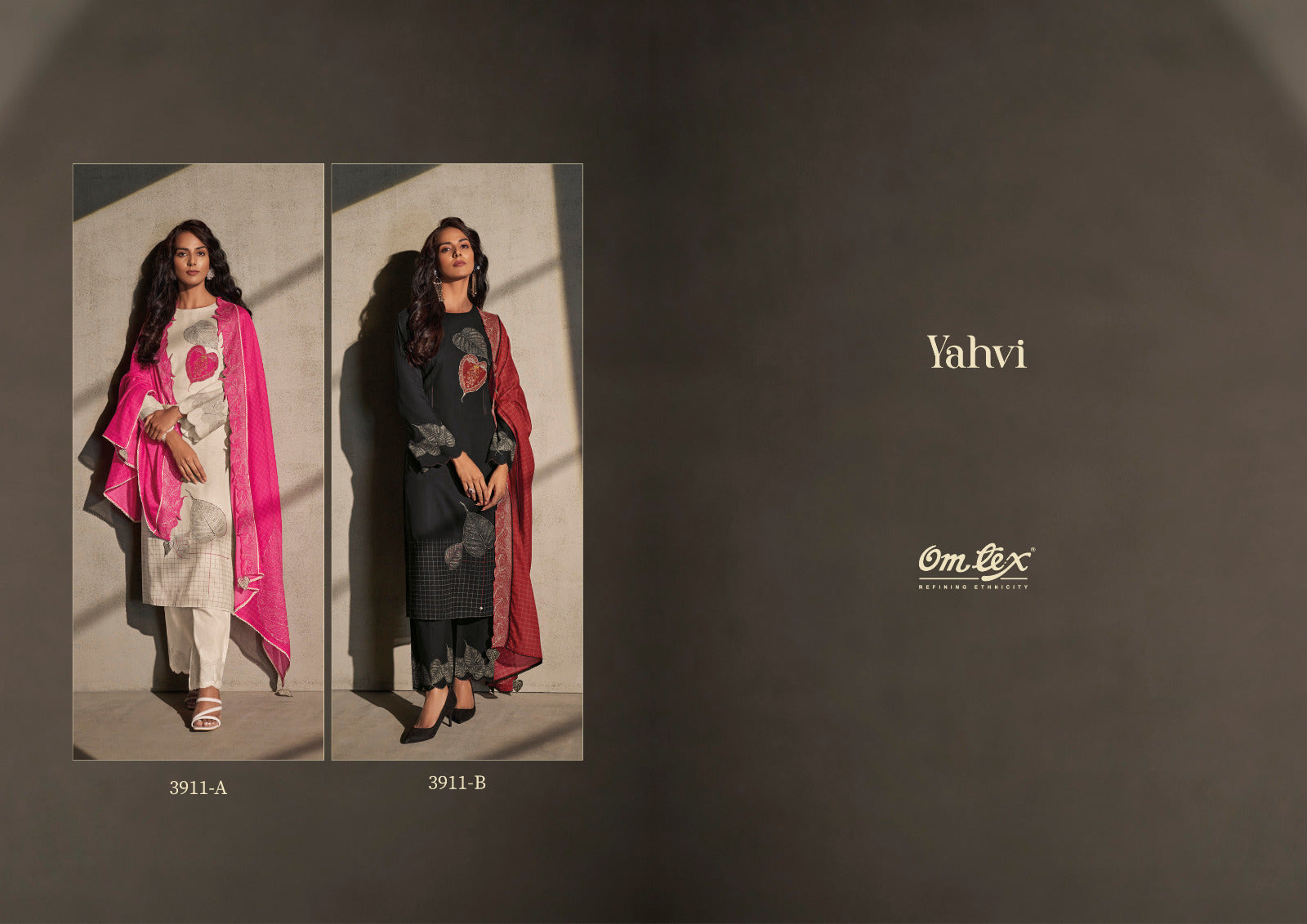 Yahvi Omtex Linen Cotton Pant Style Suits