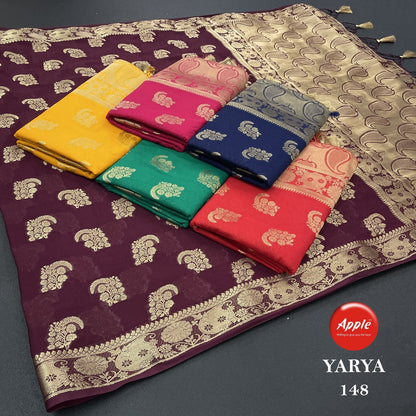 Yarya Apple Georgette Sarees