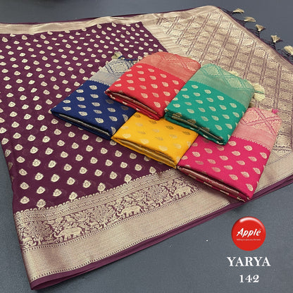 Yarya Apple Georgette Sarees