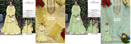 Z 2119 Zarqash Pakistani Salwar Suits
