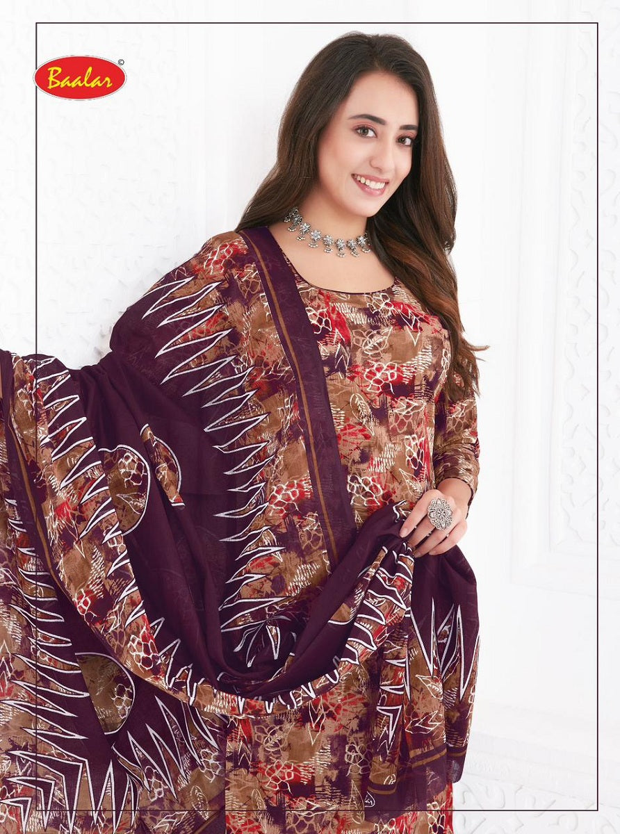 Zaara Vol 27 Baalar Cotton Dress Material