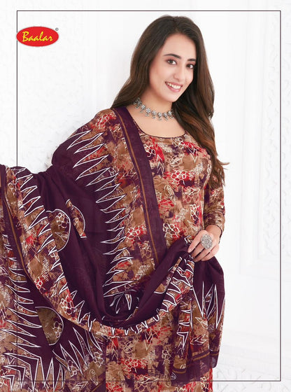 Zaara Vol 27 Baalar Cotton Dress Material