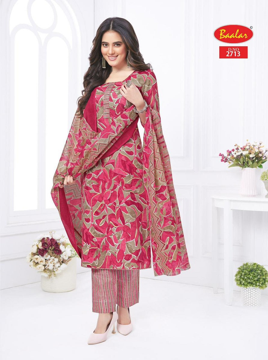 Zaara Vol 27 Baalar Cotton Dress Material