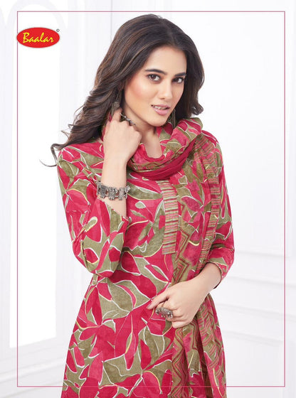 Zaara Vol 27 Baalar Cotton Dress Material