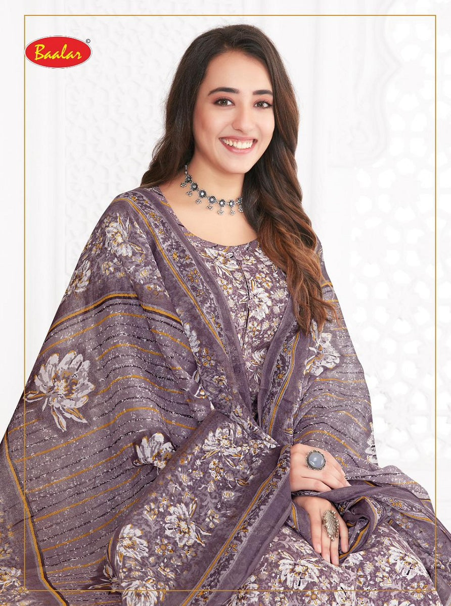 Zaara Vol 27 Baalar Cotton Dress Material