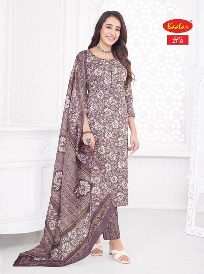 Zaara Vol 27 Baalar Cotton Dress Material