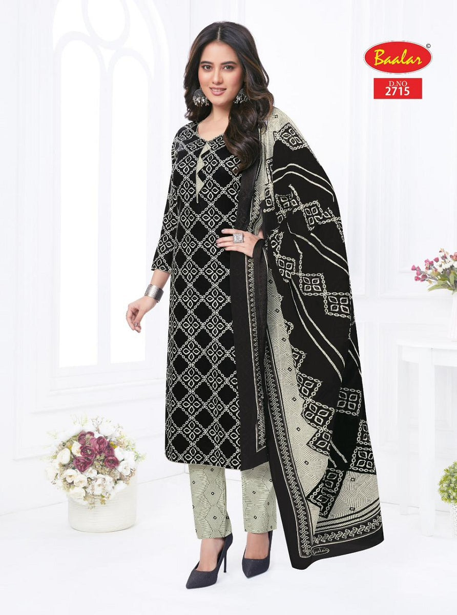 Zaara Vol 27 Baalar Cotton Dress Material