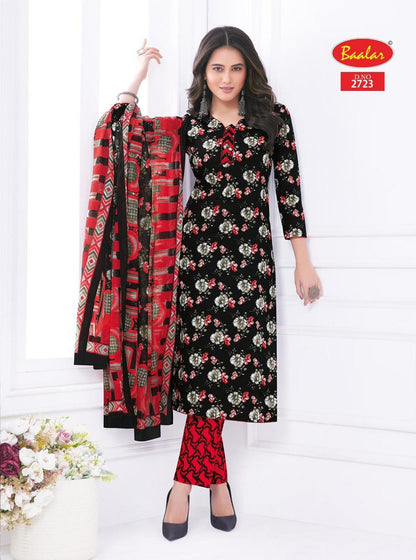 Zaara Vol 27 Baalar Cotton Dress Material
