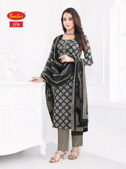 Zaara Vol 27 Baalar Cotton Dress Material