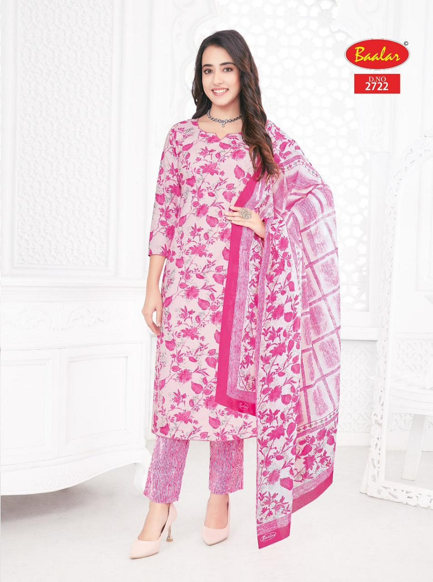 Zaara Vol 27 Baalar Cotton Dress Material