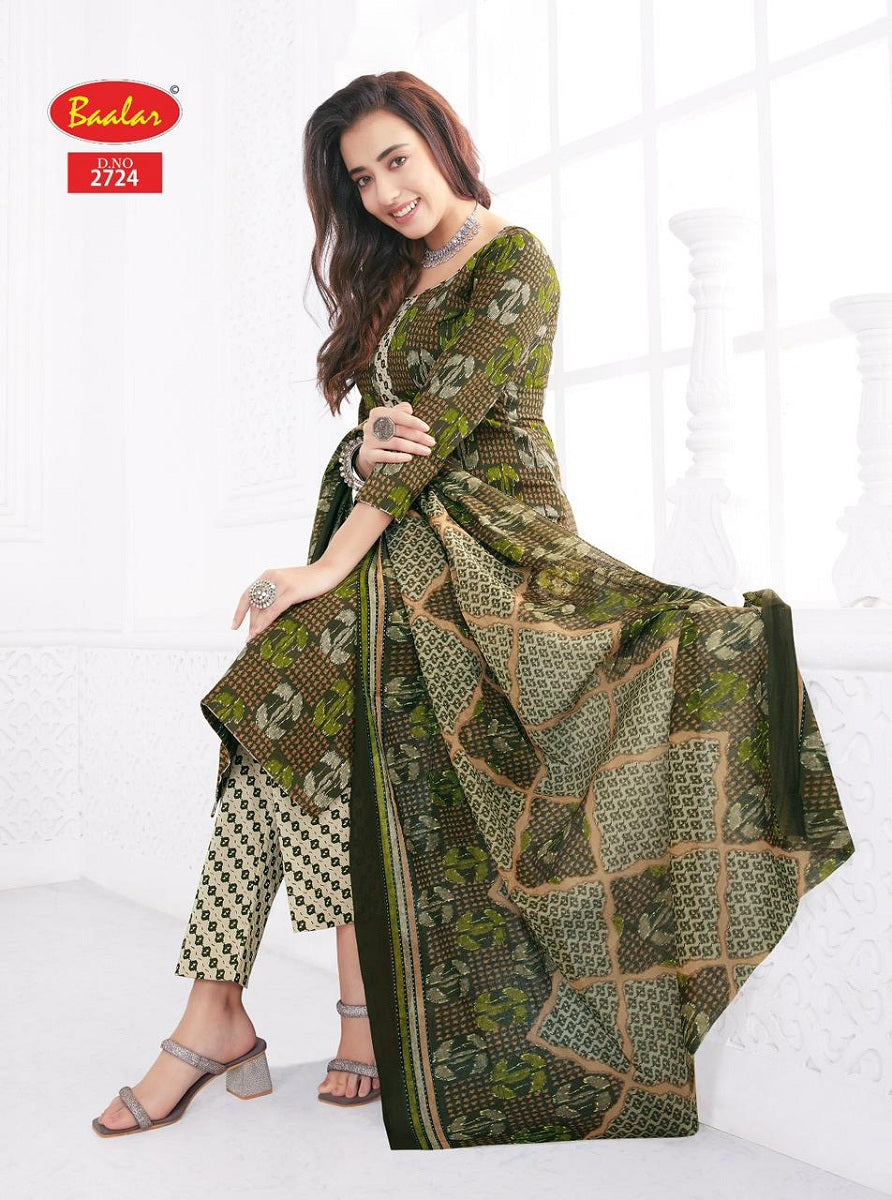 Zaara Vol 27 Baalar Cotton Dress Material