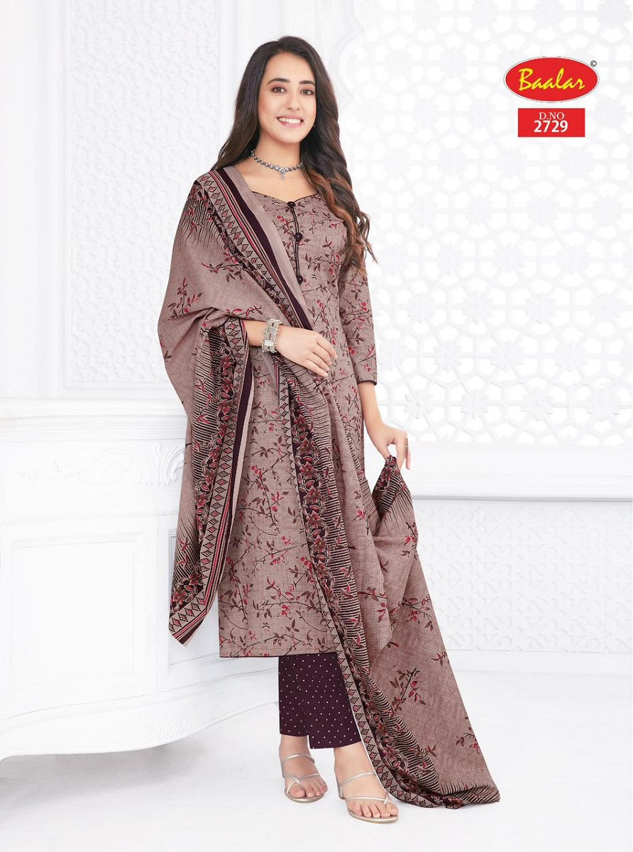 Zaara Vol 27 Baalar Cotton Dress Material