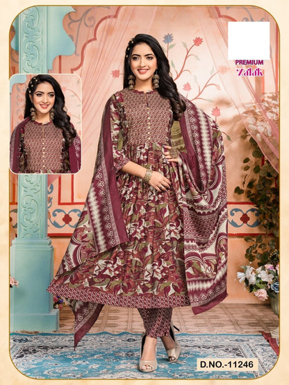 Zalak Zoya Capsule Readymade Pant Style Suits