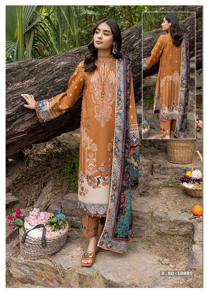 Zara Ali Firdous Vol 10 Keval Fab Karachi Salwar Suits