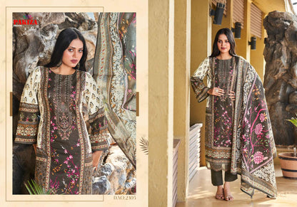 Zara Zikra Vol 23 Pakiza Prints Lawn Cotton Karachi Salwar Suits
