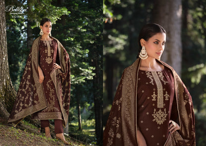 Zarah Belliza Designer Studio Viscose Pashmina Suits