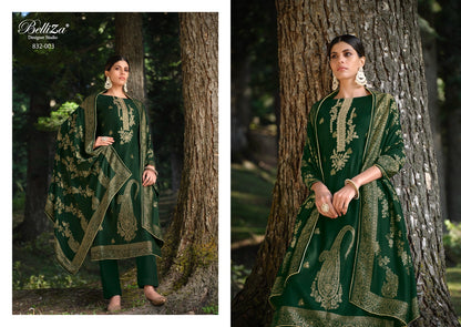 Zarah Belliza Designer Studio Viscose Pashmina Suits