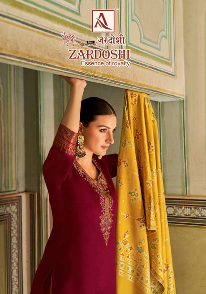 Zardoshi Alok Pashmina Suits