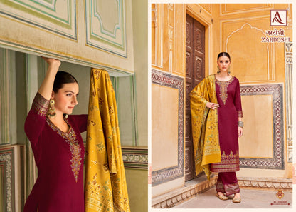 Zardoshi Alok Pashmina Suits