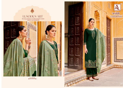 Zardoshi Alok Pashmina Suits