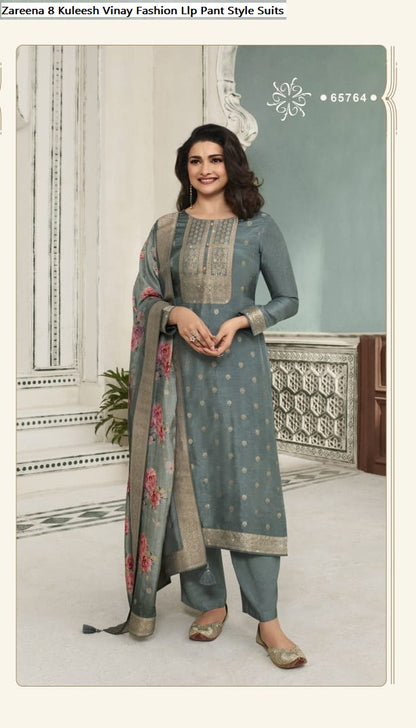 Zareena 8 Kuleesh Vinay Fashion Llp Pant Style Suits
