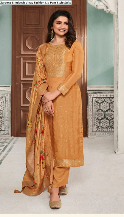 Zareena 8 Kuleesh Vinay Fashion Llp Pant Style Suits