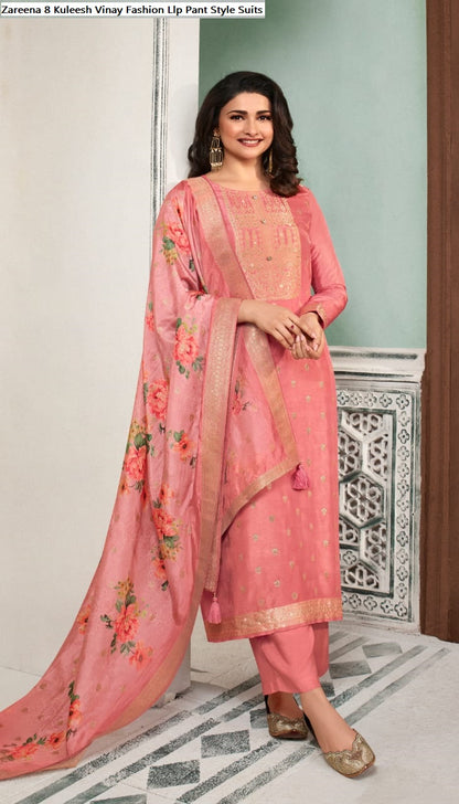Zareena 8 Kuleesh Vinay Fashion Llp Pant Style Suits