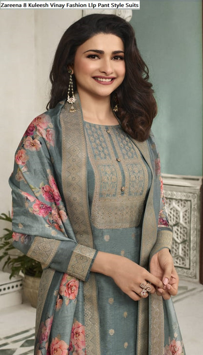 Zareena 8 Kuleesh Vinay Fashion Llp Pant Style Suits