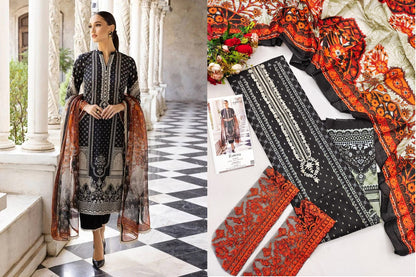 Zareeq Fariyas Lawn Lawn Karachi Salwar Suits