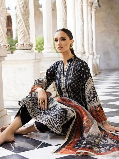 Zareeq Fariyas Lawn Lawn Karachi Salwar Suits