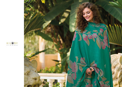 Zarina-2 Kilory Pure Viscose Muslin Pant Style Suits