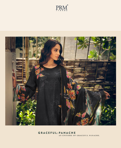 Zaysha Prm Trendz Muslin Pant Style Suits