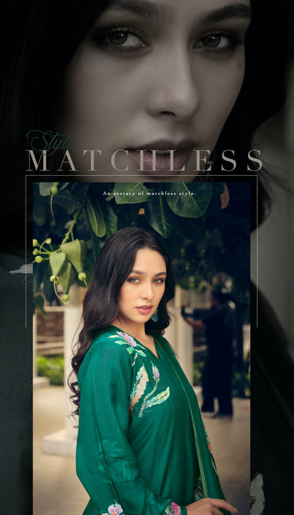 Zaysha Prm Trendz Muslin Pant Style Suits