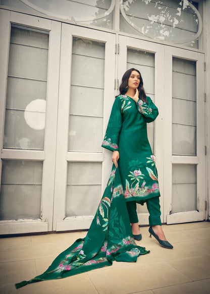 Zaysha Prm Trendz Muslin Pant Style Suits