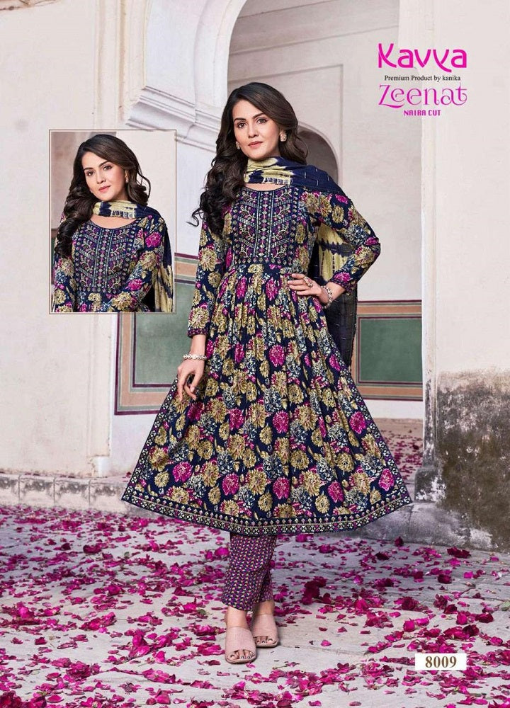 Zeenat Vol 8 Kavya Rayon Capsule Readymade Pant Style Suits