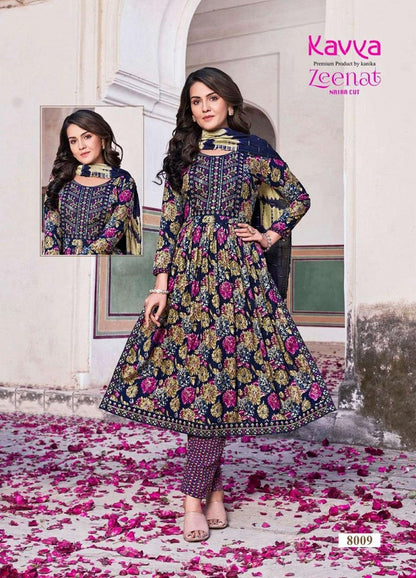 Zeenat Vol 8 Kavya Rayon Capsule Readymade Pant Style Suits
