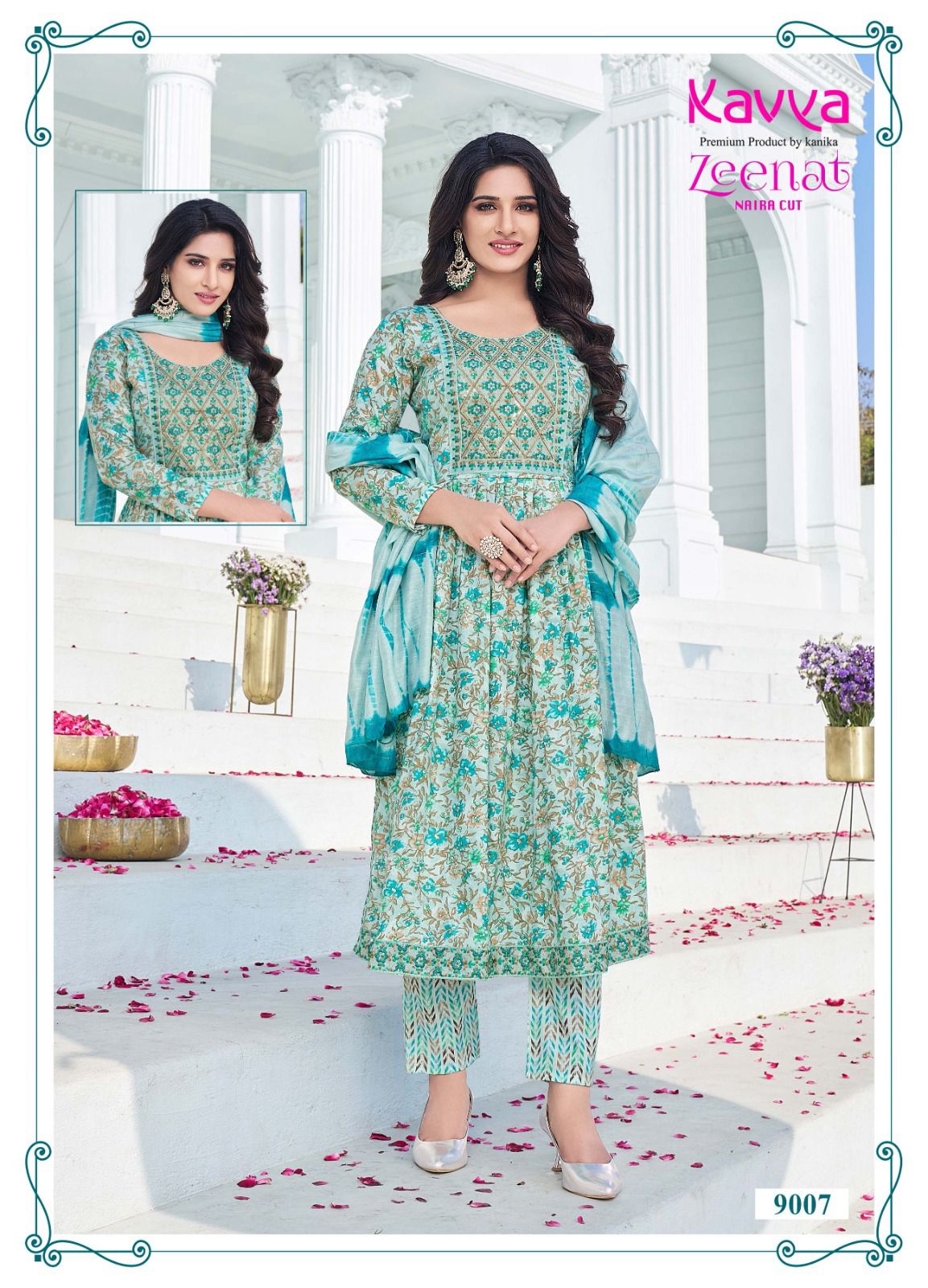 Zeenat Vol 9 Kavya Capsule Print Readymade Pant Style Suits