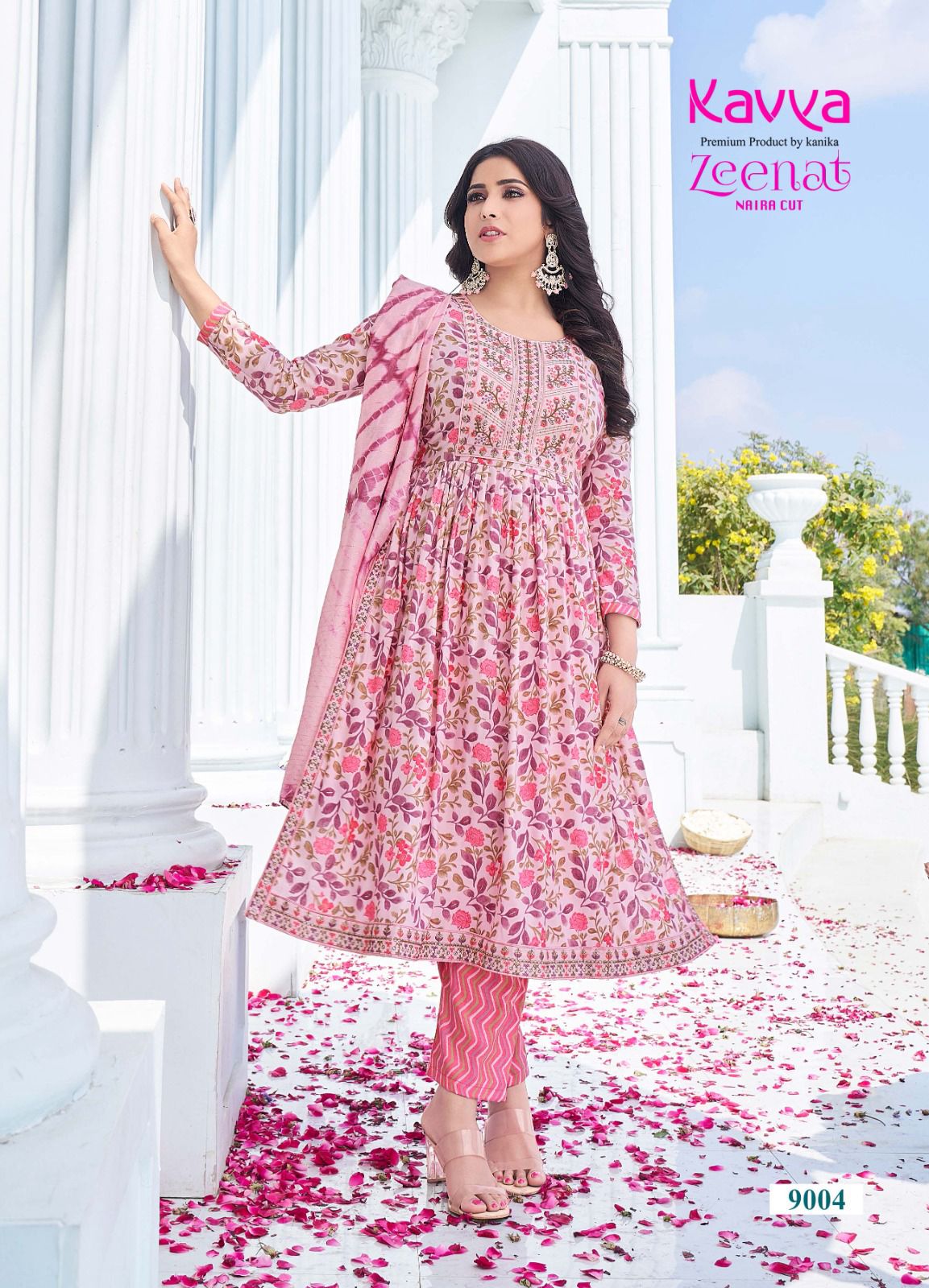 Zeenat Vol 9 Kavya Capsule Print Readymade Pant Style Suits