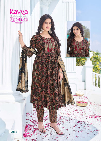 Zeenat Vol 9 Kavya Capsule Print Readymade Pant Style Suits
