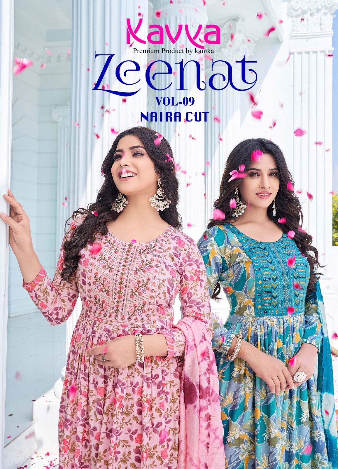 Zeenat Vol 9 Kavya Capsule Print Readymade Pant Style Suits