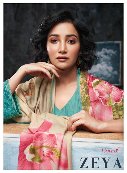 Zeya Ganga Pashmina Suits