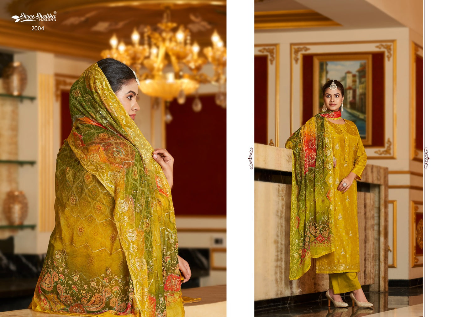 Zikr Vol 2 Shree Shalika Fashion Dola Jacquard Pant Style Suits