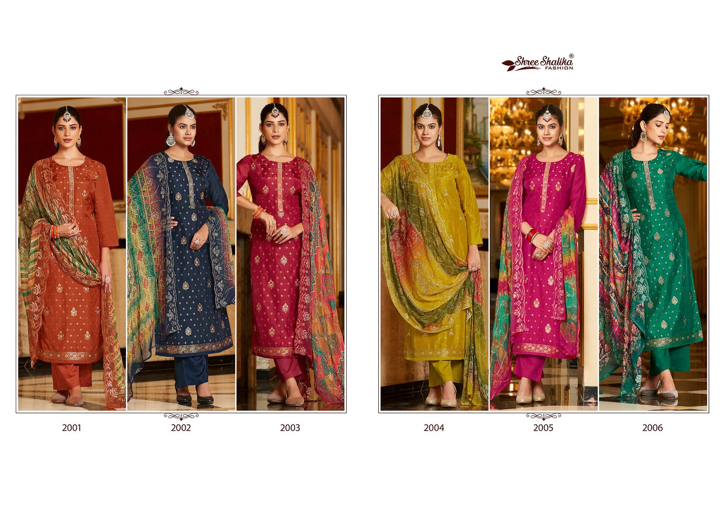 Zikr Vol 2 Shree Shalika Fashion Dola Jacquard Pant Style Suits