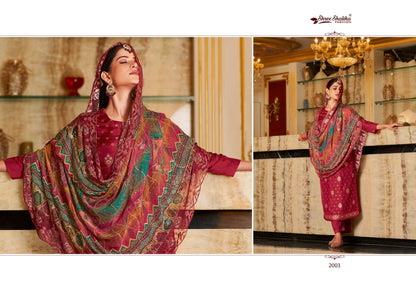 Zikr Vol 2 Shree Shalika Fashion Dola Jacquard Pant Style Suits