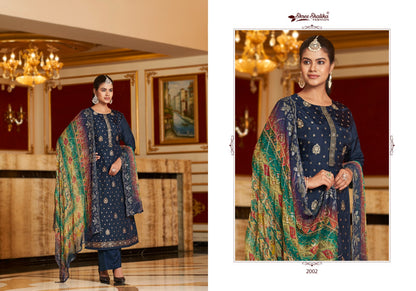 Zikr Vol 2 Shree Shalika Fashion Dola Jacquard Pant Style Suits